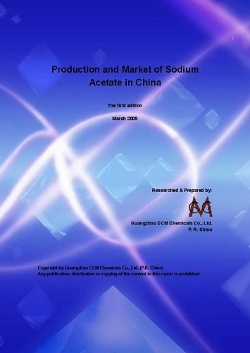 Production and Market of Sodium Acetate in China