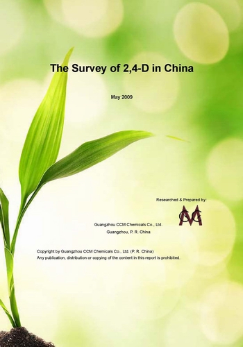 The Survey of 2,4-D in China