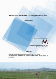 Production and Market of Chlorpyrifos in China