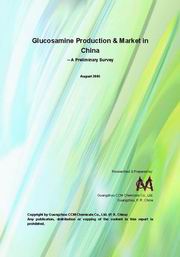 Glucosamine Production & Market in China