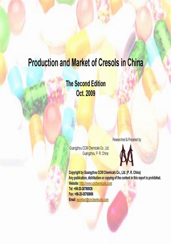 Production and Market of Cresols in China