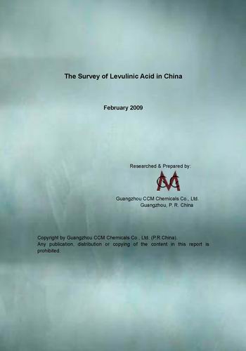 The Survey of Levulinic Acid in China March 2009
