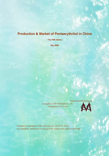 Production and Market of Pentaerythritol in China