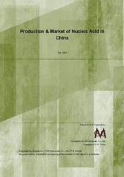 Production & Market of Nucleic Acid in China