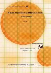 Maltitol Production & Market in China