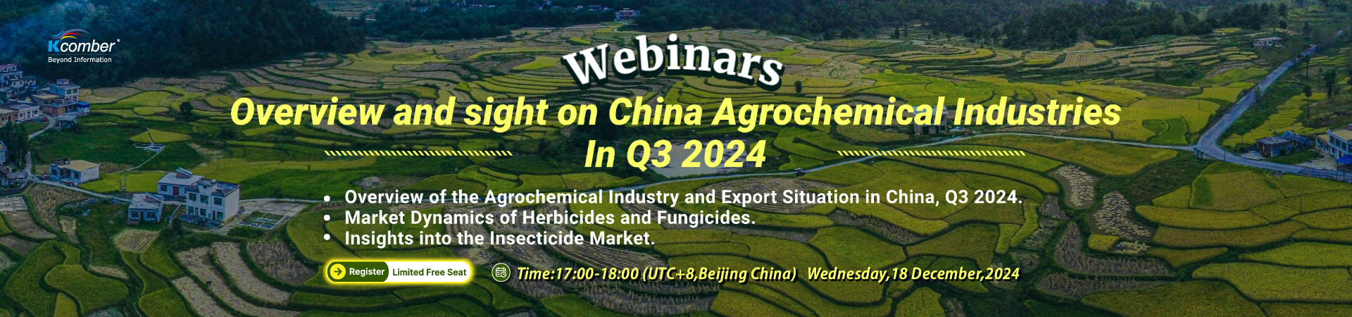 Overview and sight on China Agrochemical industries in Q3 2024