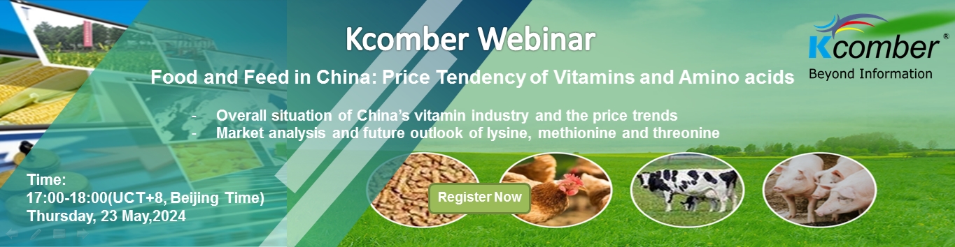 Food and Feed in China: Price Tendency of Vitamins and Amino acids